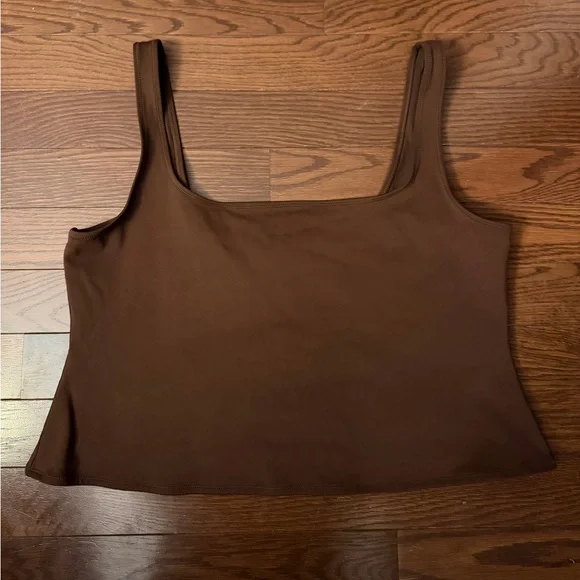 SKIMS Women's Tank Top in Mocha Brown Size 4X - Picture 5 of 5